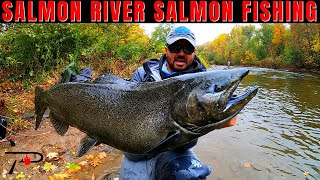 Salmon Fishing New Yorks World Famous Salmon River [upl. by Misha]