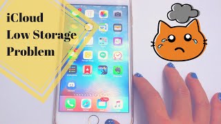 iCloud Storage Almost Full iPhone Storage Problem  How To Tutorial  iPhone 6S Plus [upl. by Natanoj]