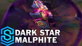 Prestige Dark Star Malphite Skin Spotlight  League of Legends [upl. by Byron]