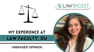 My experience at Delhi University Law Faculty  DU LLB amp Life After [upl. by Ainesell]