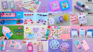 21 EASY CRAFT IDEAS  School Craft Idea  DIY Origami Craft  School hacks  Paper mini gift idea [upl. by Yevoc]