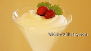 Bavarian Cream Recipe  Video Culinary [upl. by Matheson]