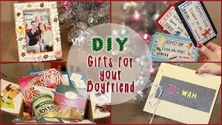 DIY 5 Christmas Gift Ideas for Your Boyfriend  ilikeweylie [upl. by Coucher78]