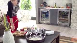 Wine Cellar and Beverage Center  KitchenAid [upl. by Anyrb]