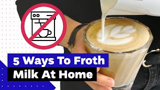 How To Froth Milk At Home Best Milk Frothers Review [upl. by Pennebaker]