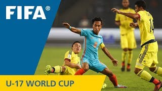 India v Colombia  FIFA U17 World Cup India 2017  Match Highlights [upl. by Moia]