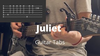 Juliet by Cavetown  Guitar Tabs [upl. by Ailimac]