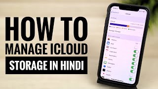 How to manage iCloud storage in Hindi  iCloud not enough storage [upl. by Nosnar]