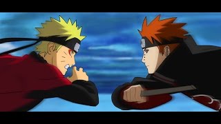 Naruto Vs Pain AMV Skillet HeroMonster HD [upl. by Fahy]