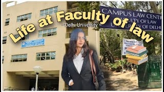 FACULTY OF LAW Delhi university  spring season  ep 3 [upl. by Elletnuahc]