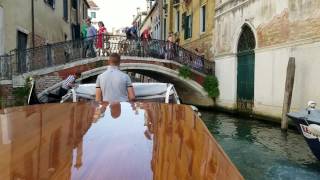 Venice water taxi [upl. by Gnav]