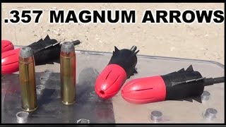 BOWMAG 357 Exploding Arrow Tips  We test them out [upl. by Ayotna552]