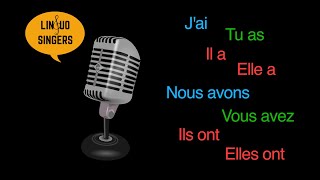 Avoir present tense song  Jai tu as il a [upl. by Nynnahs]