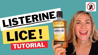 Listerine for Lice Video Tutorial [upl. by Waller]