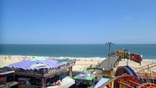 Looping Star front seat onride HD POV Jolly Roger at the Pier [upl. by Yenobe]