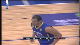 Lebasnese Basketball Championship  Byblos vs Riyadi  Ismail Ahmad Dunk [upl. by Peskoff]