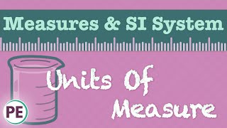 Units of Measure Scientific Measurements amp SI System [upl. by Jourdan]