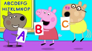 Peppa Pig ABC Song  Learning Alphabet for Children  Nursery Rhymes amp Kids Songs [upl. by Nahem]