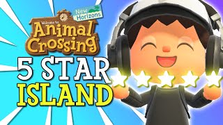 3 EASY STEPS How to Get a 5 Star Island in Animal Crossing New Horizons [upl. by Sofer]