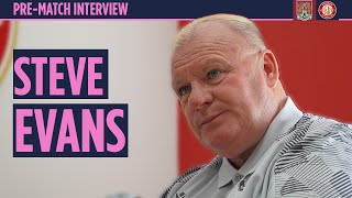 Steve Evans previews League One opener at Northampton Town [upl. by Inej]