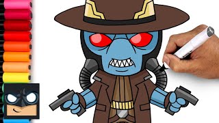 How To Draw Cad Bane  Star Wars [upl. by Teiv]