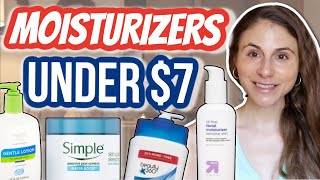 BEST MOISTURIZERS UNDER 7  Dr Dray [upl. by Hsakiv]