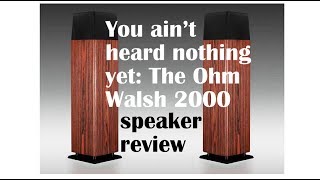 It sounds like being there The Ohm Walsh 2000 [upl. by Reisch]