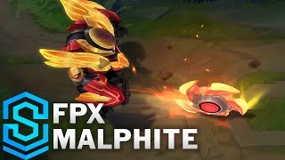 FPX Malphite Skin Spotlight  PreRelease  League of Legends [upl. by Masson]