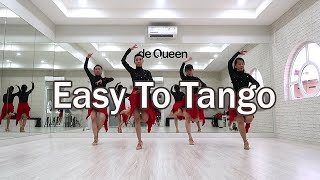 Easy To Tango Line Dance DemoampWalkthrough High Beginner [upl. by Aiekal]