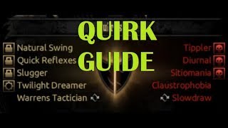 Quirks and You Darkest Dungeon Guide [upl. by Esiuqram237]