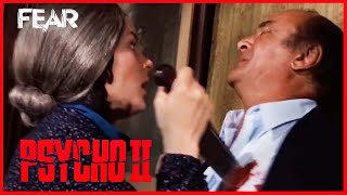 Mary Loomis Goes Psycho  Psycho II 1983  Fear [upl. by Hctim]