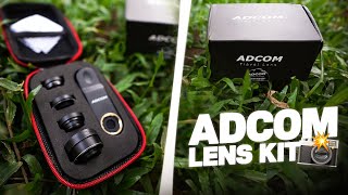 Adcom 5 in 1 Travel Lens Kit Review [upl. by Bernetta822]