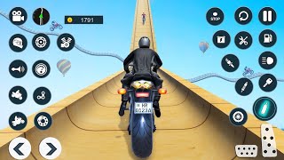 Bike Stunt 3D  Motorcycle Simulator amp Android gameplay [upl. by Ashwell43]