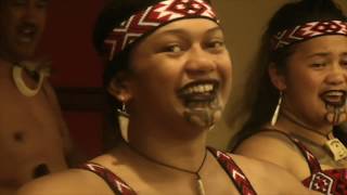 Kamaka and Whanau Kapa Haka Group  Whanganui 2018 [upl. by Yralam]