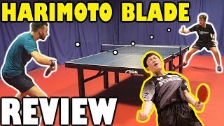 Butterfly Tomokazu Harimoto Innerforce ALC Blade Review [upl. by Darrey614]