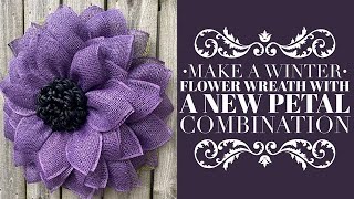 Flower Wreath Tutorial  How to Make a Wreath Tutorial [upl. by Latouche]