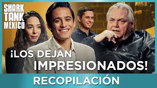 ¡Los 5 emprendedores más impresionantes hasta ahora  Shark Tank México [upl. by Aufa]