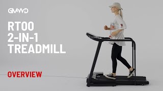 GMWD 2 IN 1 Treadmill RT00  Product Overview [upl. by Fabien155]