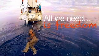 Ep 33 ALL WE NEED IS FREEDOM Corsica 10 Sailing Mediterranean Sea Navegar a vela [upl. by Ardnala]