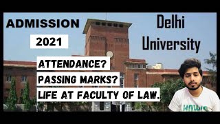 Delhi University  Attendance  Passing Marks  Life at Faculty [upl. by Ymma744]