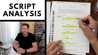 How to Analyze a Script for an Audition  Los Angeles Acting Tips [upl. by Allerbag457]