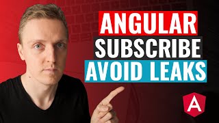 Angular unsubscribe Angular async pipe RxJS subscribe  Avoid Memory Leaks [upl. by Aerua]