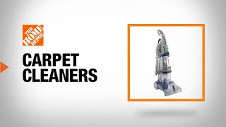 Types of Carpet Cleaners  The Home Depot [upl. by Brandyn84]