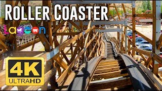 Roller Coaster built in 1921 4K POV  Lagoon Amusement Park [upl. by Leila]