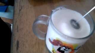 Aerolatte Review Frothing Cold Milk In Under 1 Minute [upl. by Nod]