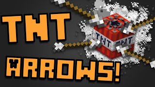 EXPLOSIVE ARROWS with 1 COMMAND in Minecraft 114 [upl. by Husein884]