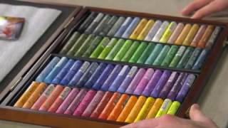 Mungyo Gallery Artist Soft Oil Pastels  Product Demo [upl. by Eshman]